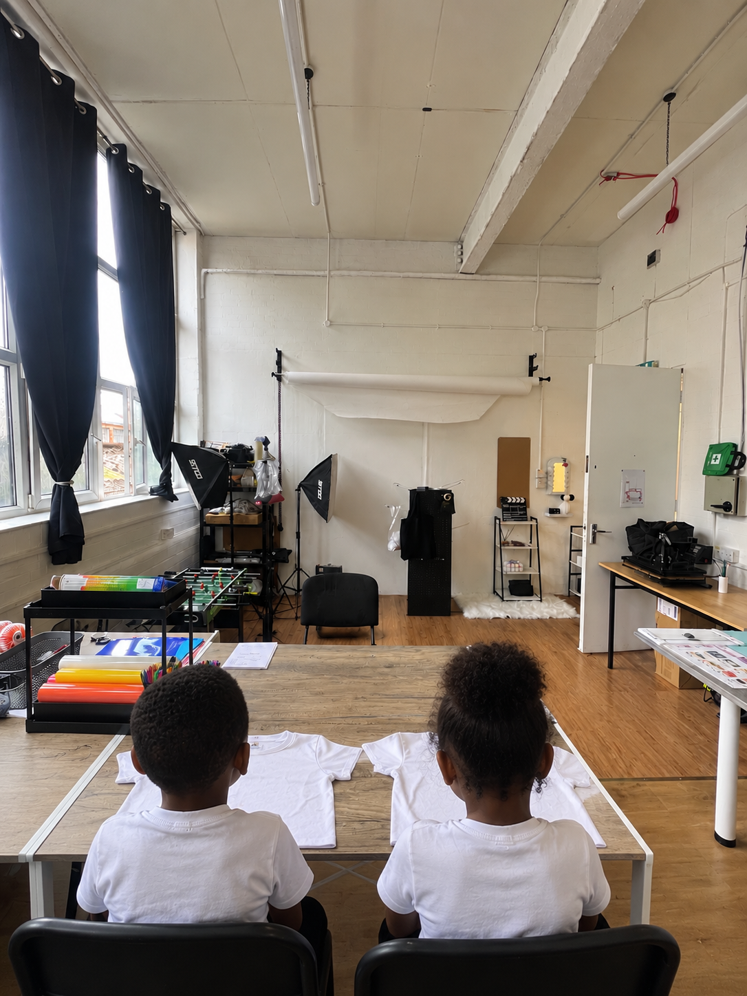 Kids Diy T shirt Printing Craft Club
