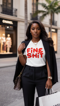 Fine White Tee