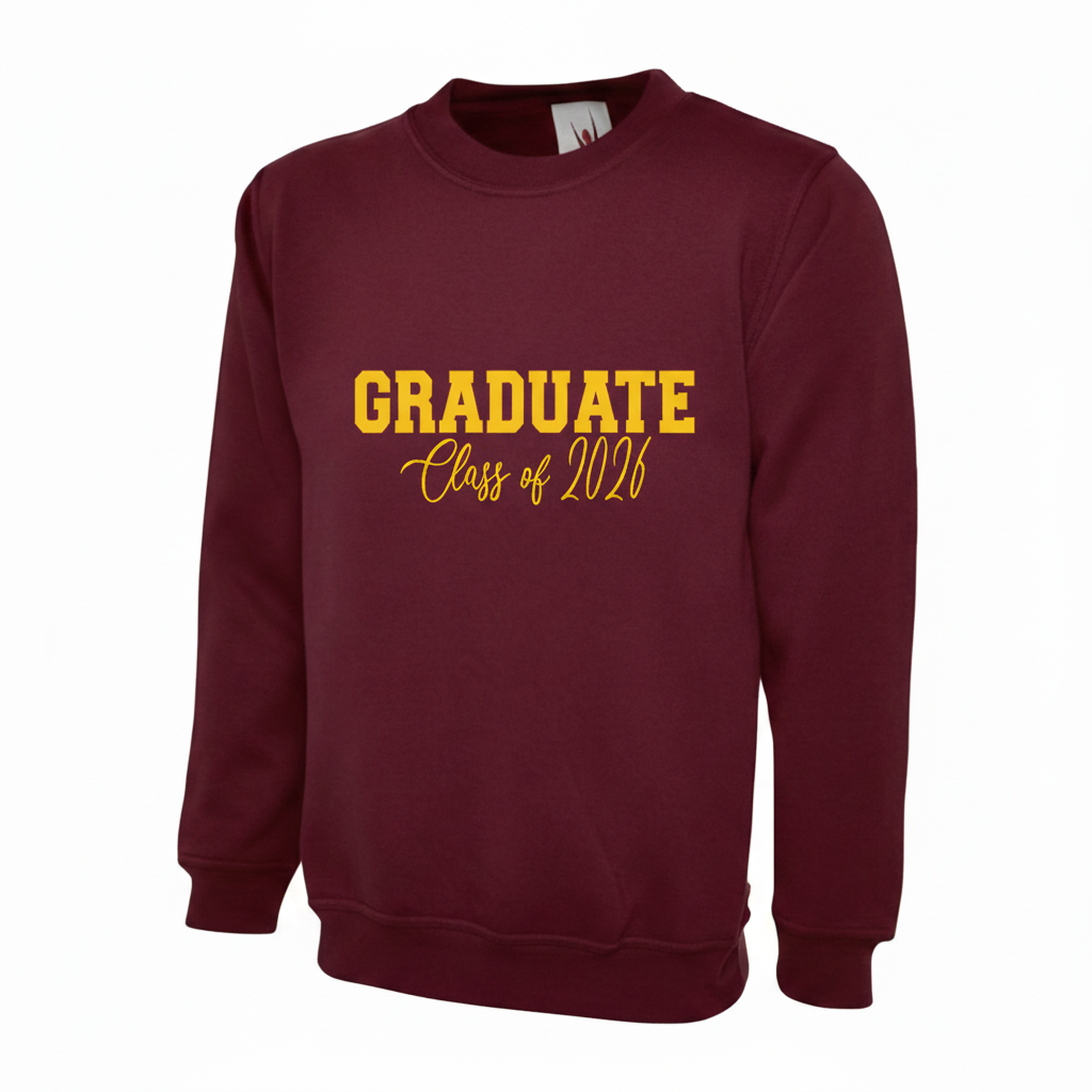 Graduation Jumper Mockup - No White Outline