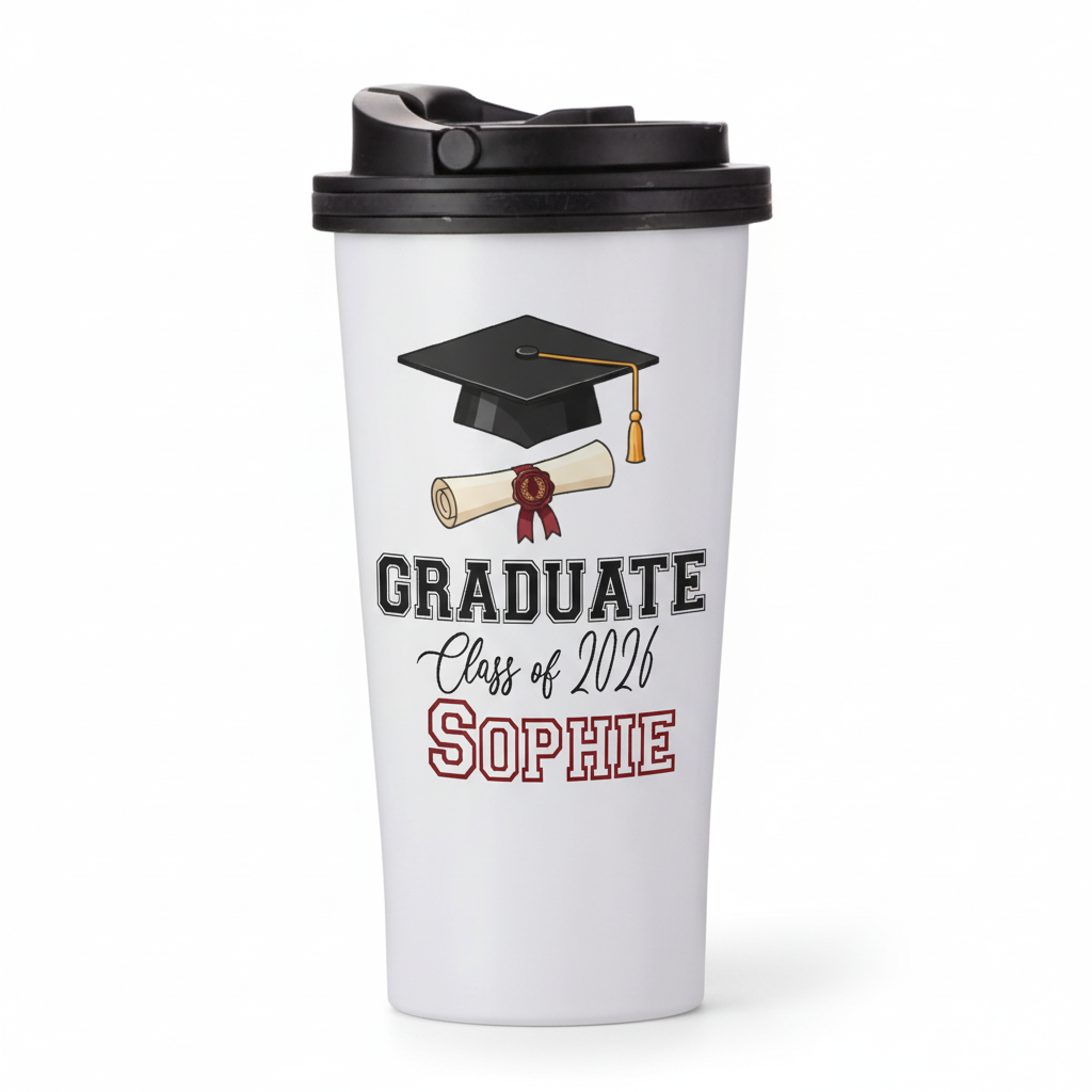 Graduation Tumbler Mockup