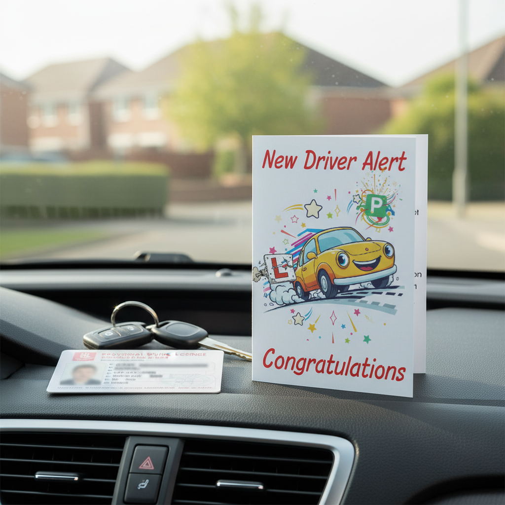 New Driver Card Dashboard Scene